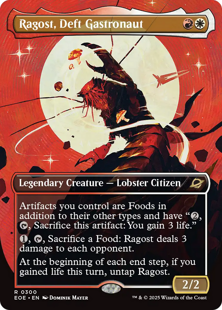 Ragost, Deft Gastronaut (Borderless) [Edge of Eternities] | Exor Games Bridgewater