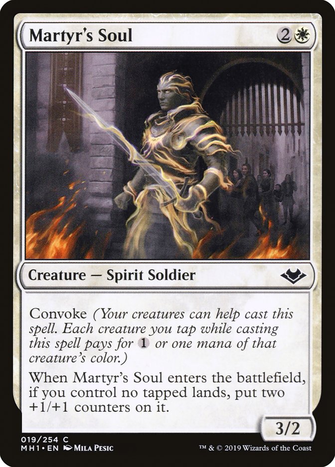 Martyr's Soul [Modern Horizons] | Exor Games Bridgewater