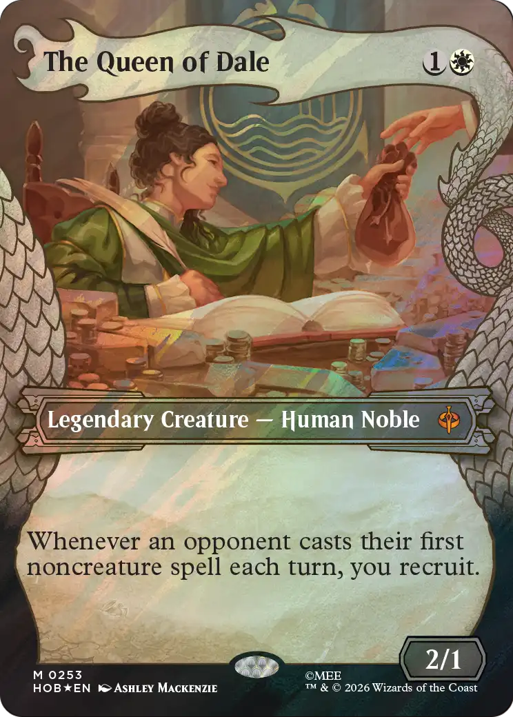 The Queen of Dale (Showcase) (Surge Foil) [The Hobbit] | Exor Games Bridgewater
