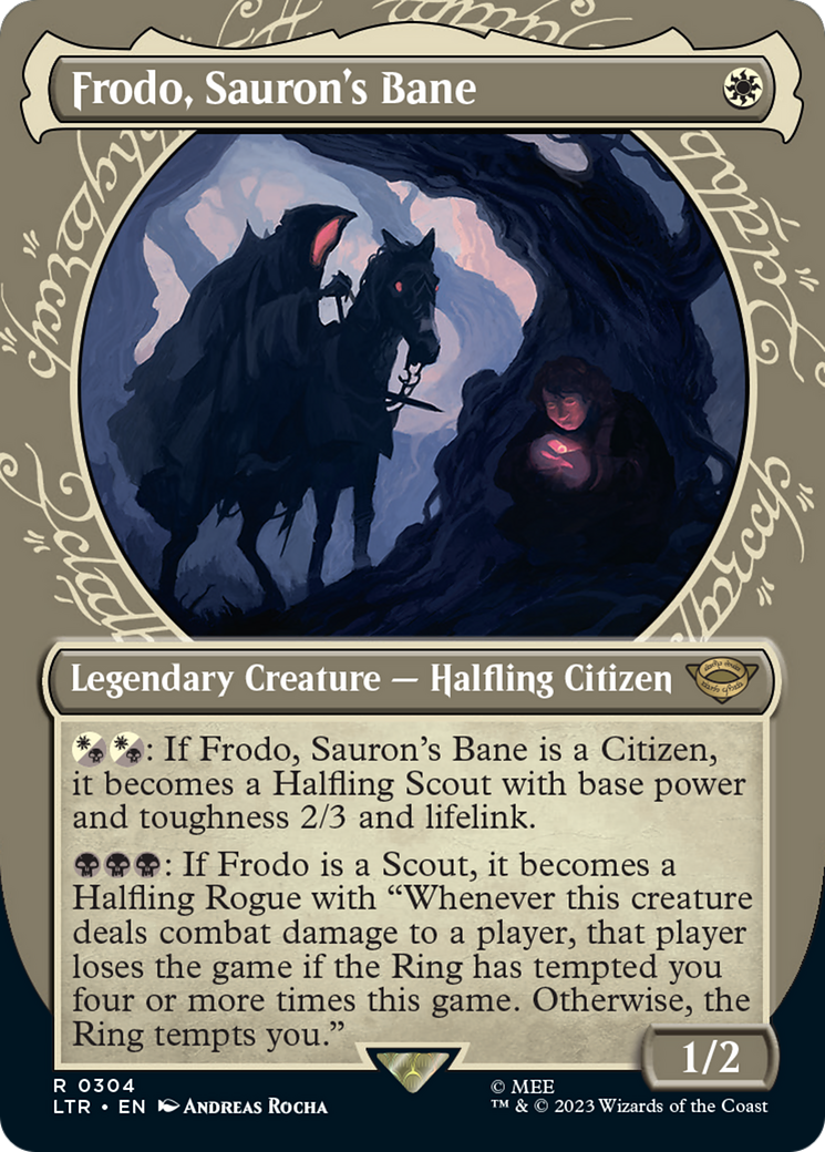 Frodo, Sauron's Bane (Showcase Ring Frame) [The Lord of the Rings: Tales of Middle-Earth] | Exor Games Bridgewater