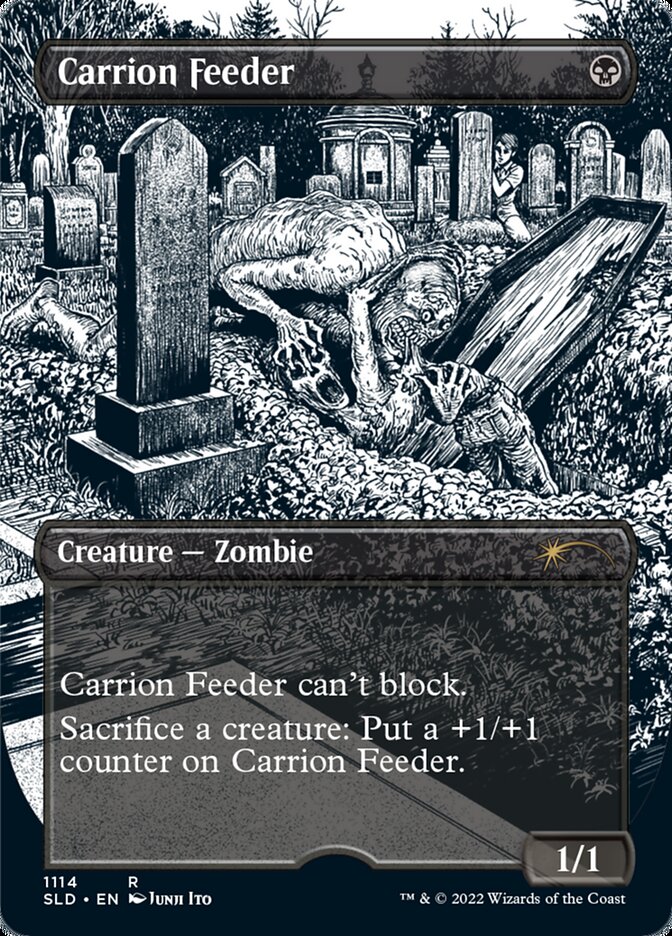 Carrion Feeder (Borderless) [Secret Lair Drop Series] | Exor Games Bridgewater