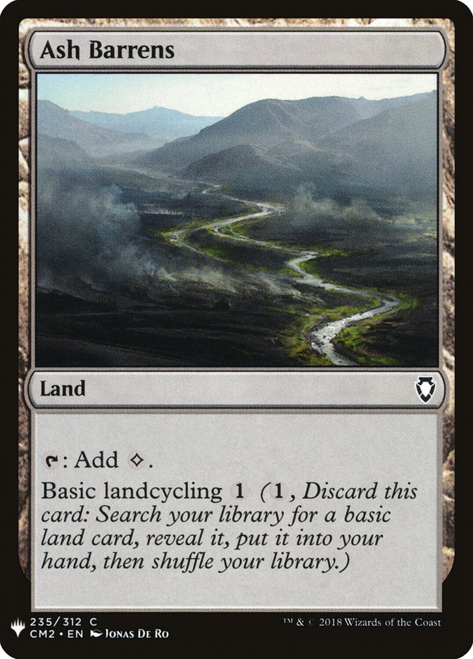 Ash Barrens [Mystery Booster] | Exor Games Bridgewater