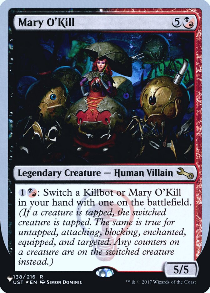 Mary O'Kill (Unfinity Foil Edition) [The List] | Exor Games Bridgewater