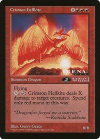 Crimson Hellkite (Oversized) [Oversize Cards] | Exor Games Bridgewater