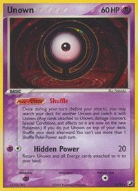 Unown (O) (O/28) [EX: Unseen Forces] | Exor Games Bridgewater