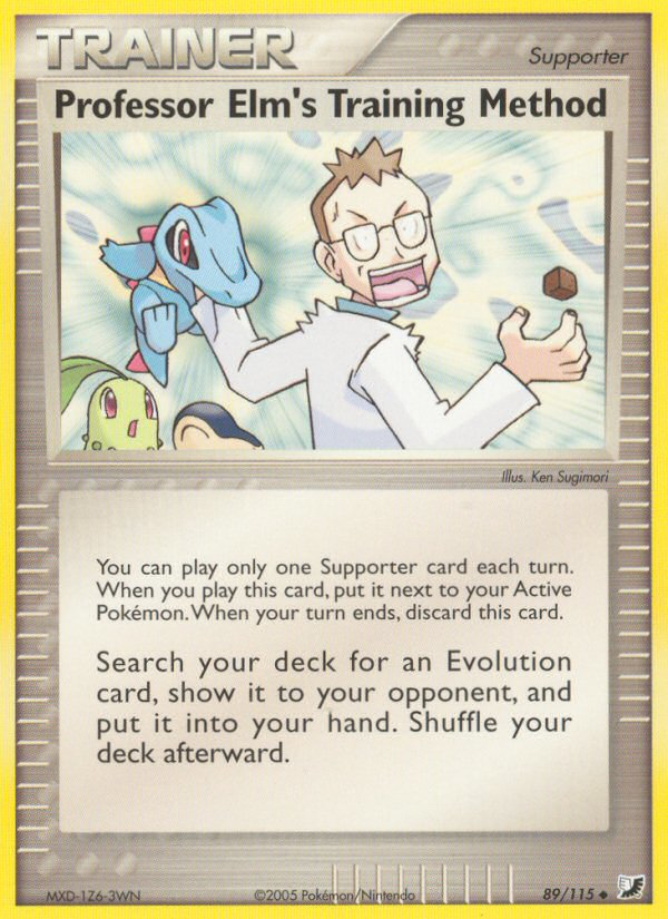 Professor Elm's Training Method (89/115) [EX: Unseen Forces] | Exor Games Bridgewater