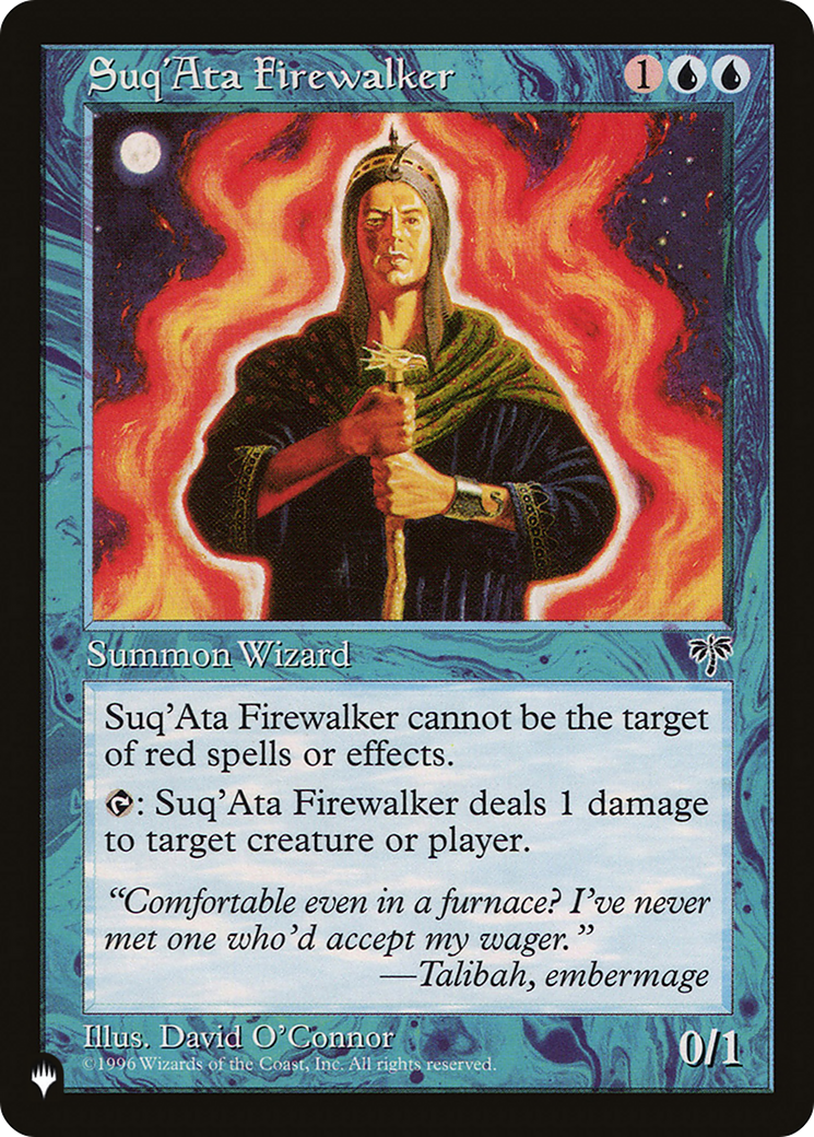 Suq'Ata Firewalker [The List] | Exor Games Bridgewater