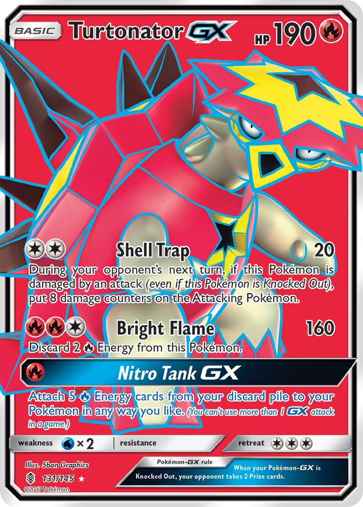 Turtonator GX (131/145) [Sun & Moon: Guardians Rising] | Exor Games Bridgewater