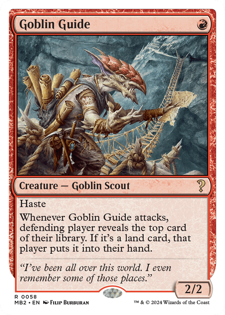 Goblin Guide [Mystery Booster 2] | Exor Games Bridgewater