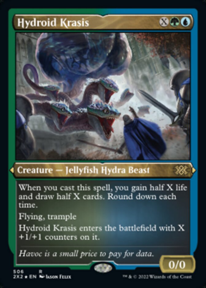 Hydroid Krasis (Foil Etched) [Double Masters 2022] | Exor Games Bridgewater