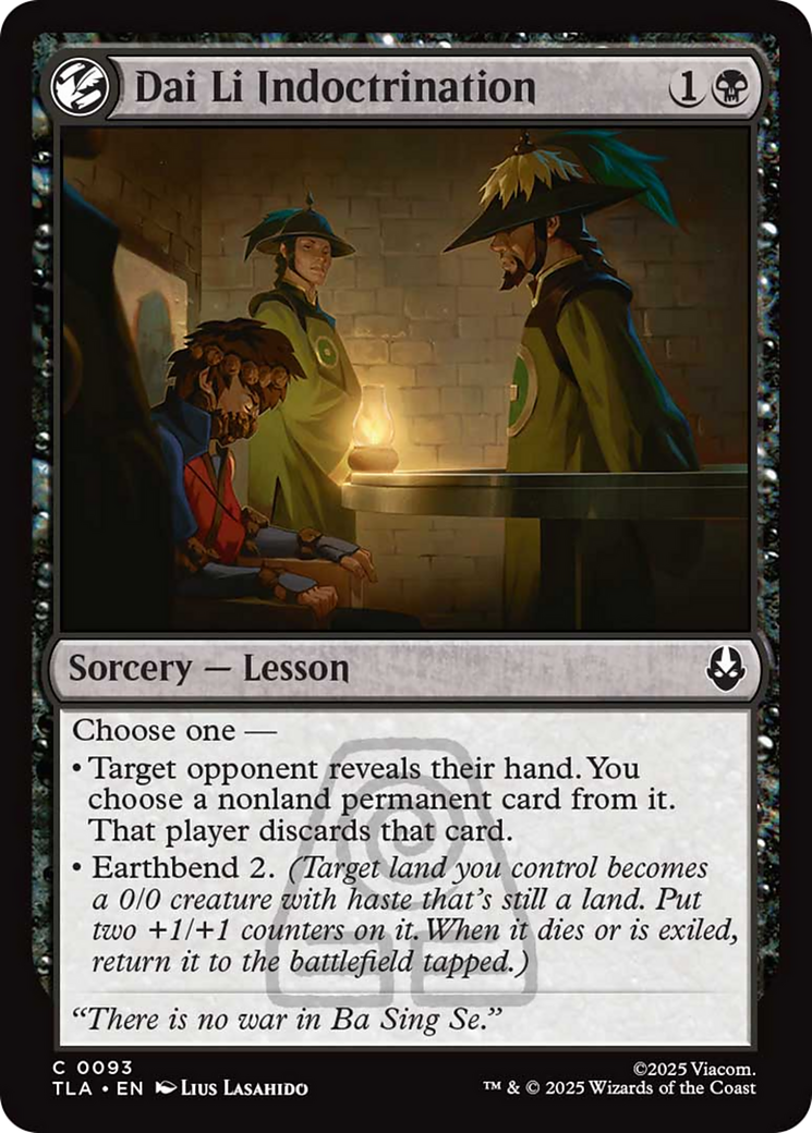 Dai Li Indoctrination [Avatar: The Last Airbender] | Exor Games Bridgewater