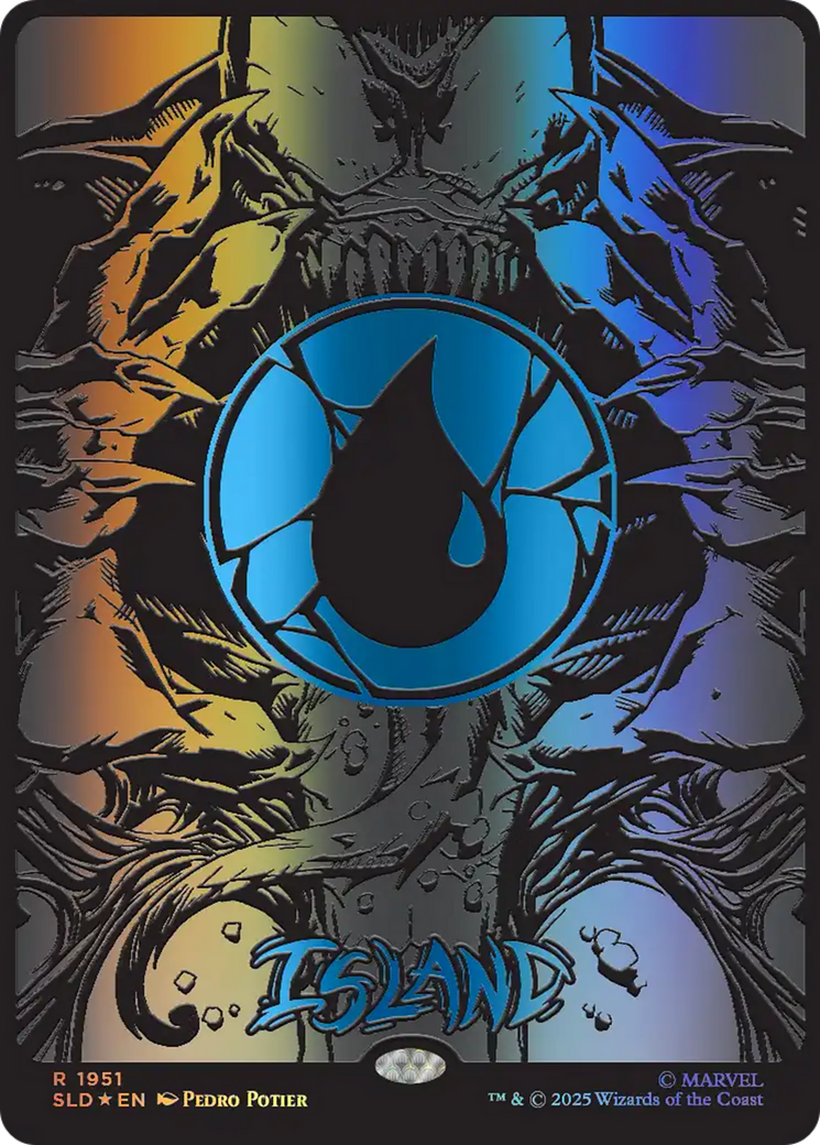 Island (1951) (Raised Foil) [Secret Lair Drop Series] | Exor Games Bridgewater