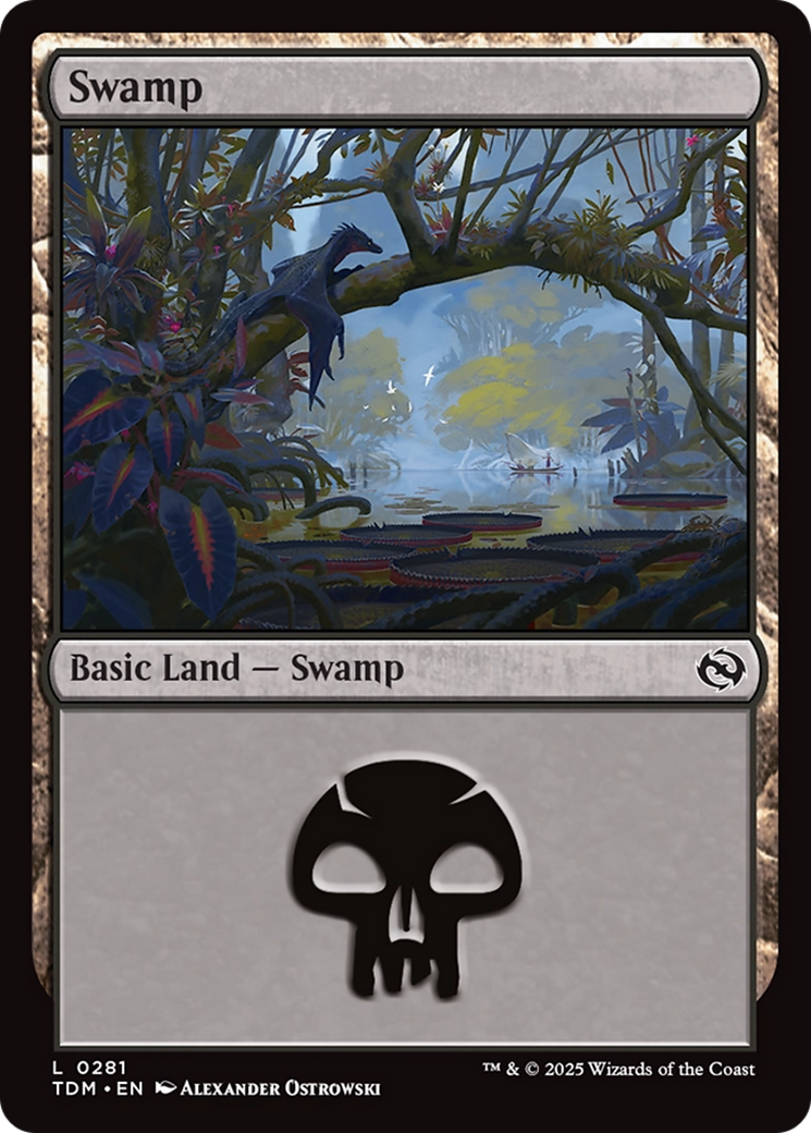 Swamp (0281) [Tarkir: Dragonstorm] | Exor Games Bridgewater