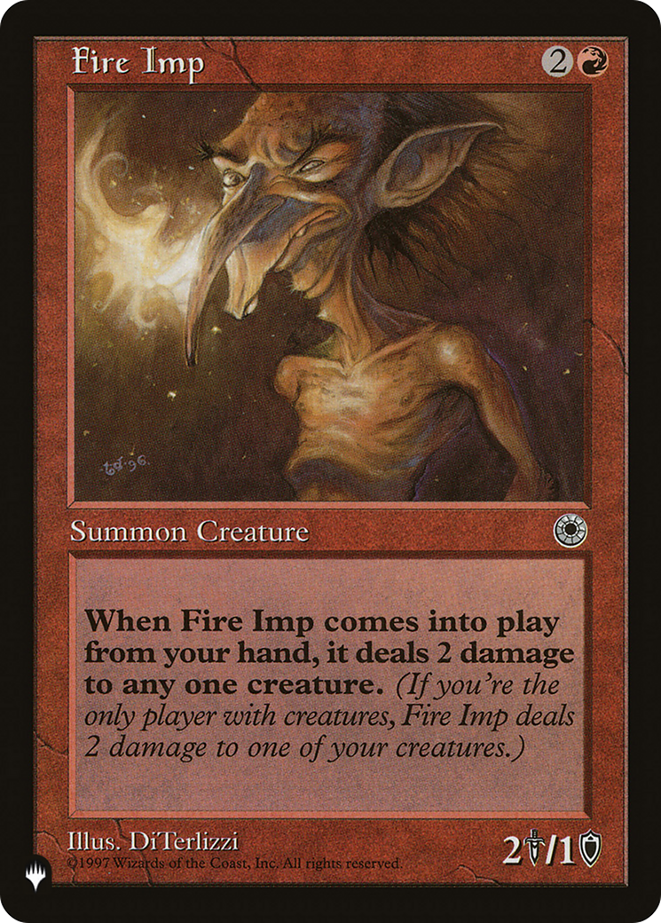 Fire Imp [The List Reprints] | Exor Games Bridgewater