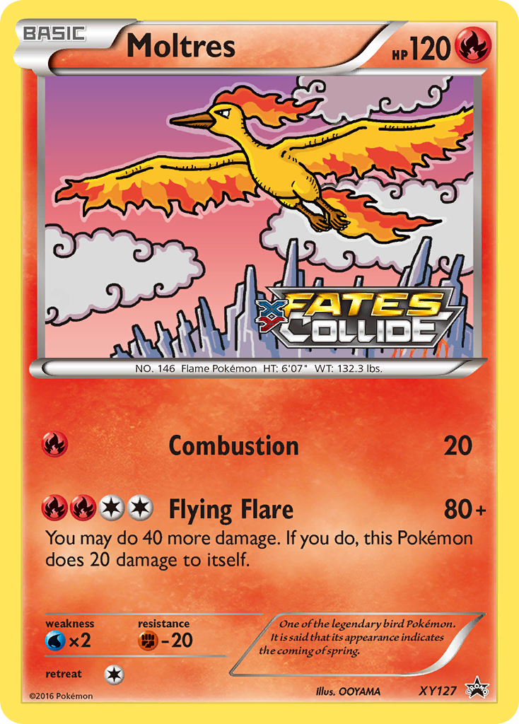 Moltres (XY127) [XY: Black Star Promos] | Exor Games Bridgewater