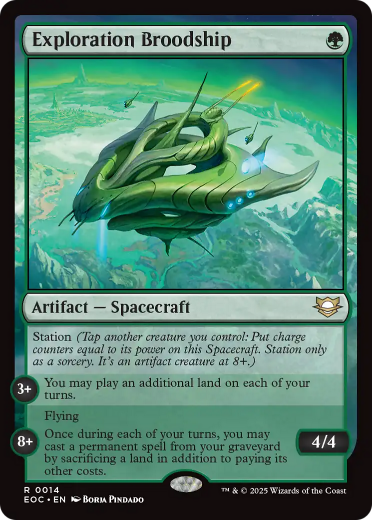 Exploration Broodship [Edge of Eternities Commander] | Exor Games Bridgewater