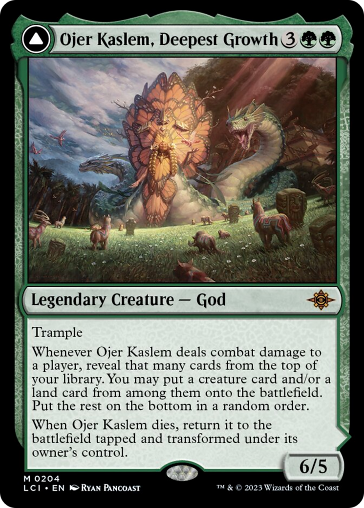 Ojer Kaslem, Deepest Growth // Temple of Cultivation [The Lost Caverns of Ixalan] | Exor Games Bridgewater