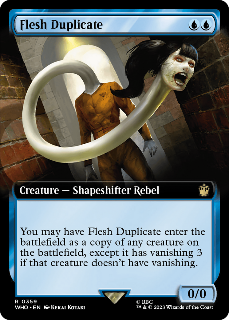 Flesh Duplicate (Extended Art) [Doctor Who] | Exor Games Bridgewater