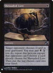 Shrouded Lore [Mystery Booster] | Exor Games Bridgewater