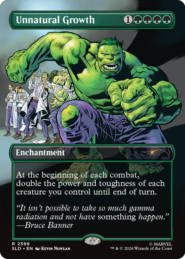 Unnatural Growth (2599) [Secret Lair Drop Series] | Exor Games Bridgewater