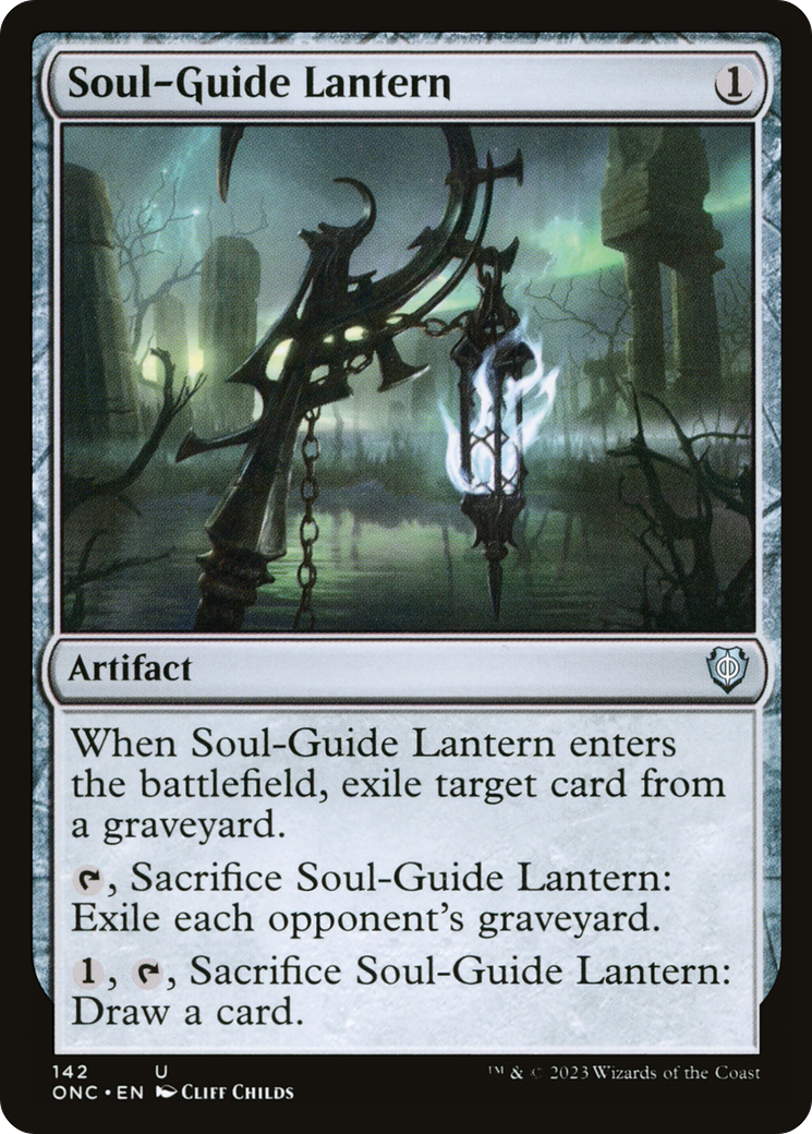 Soul-Guide Lantern [Phyrexia: All Will Be One Commander] | Exor Games Bridgewater