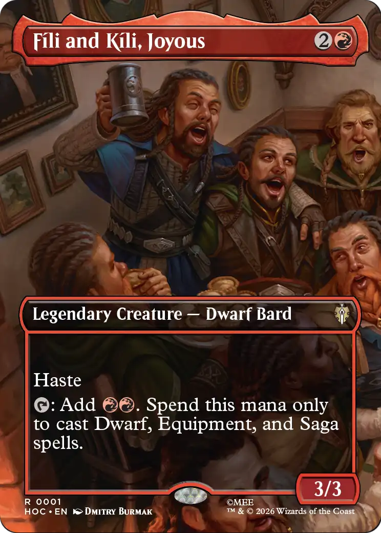 Fili and Kili, Joyous (Borderless) [The Hobbit: Eternal-Legal] | Exor Games Bridgewater