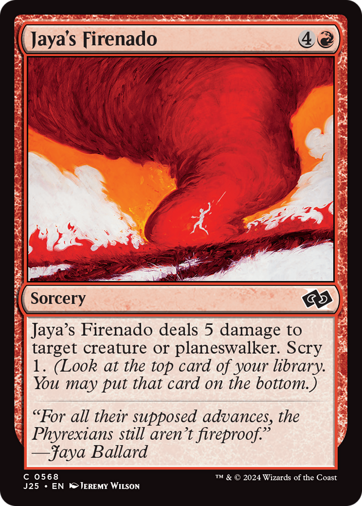 Jaya's Firenado [Foundations Jumpstart] | Exor Games Bridgewater