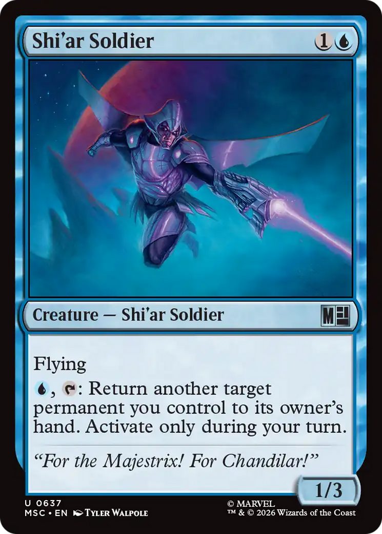 Shi'ar Soldier [Marvel Super Heroes Commander] | Exor Games Bridgewater