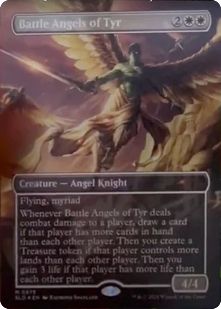 Battle Angels of Tyr (Rainbow Foil) [Secret Lair Drop Series] | Exor Games Bridgewater