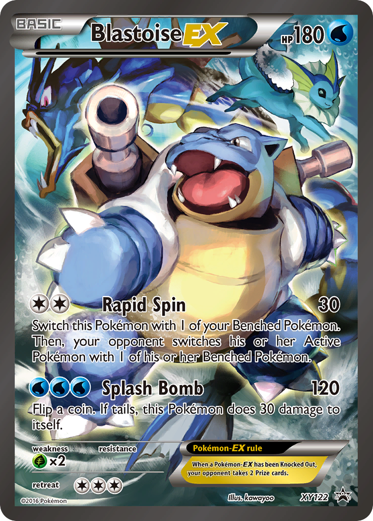 Blastoise EX (XY122) [XY: Black Star Promos] | Exor Games Bridgewater