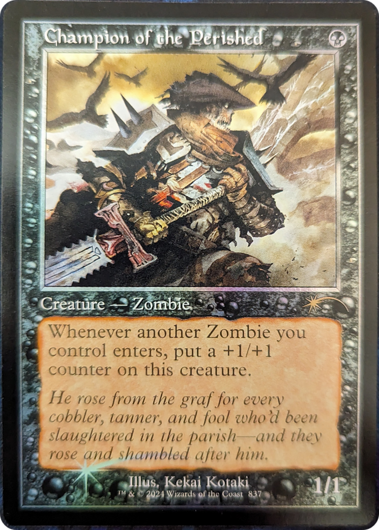 Champion of the Perished (Retro Frame) [Secret Lair Drop Series] | Exor Games Bridgewater