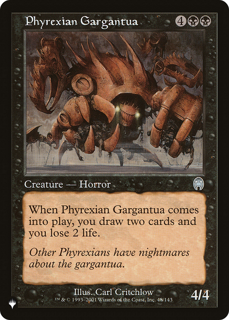 Phyrexian Gargantua [The List] | Exor Games Bridgewater