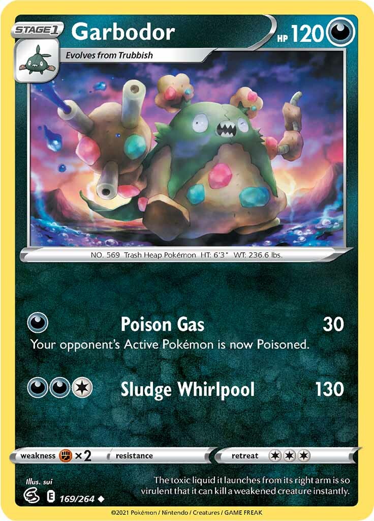 Garbodor (169/264) [Sword & Shield: Fusion Strike] | Exor Games Bridgewater