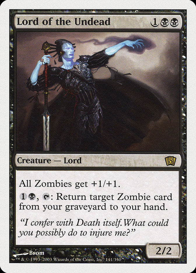 Lord of the Undead (8th Edition) [Oversize Cards] | Exor Games Bridgewater