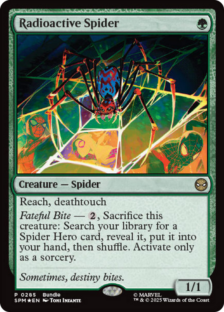 Radioactive Spider [Marvel's Spider-Man Promos] | Exor Games Bridgewater