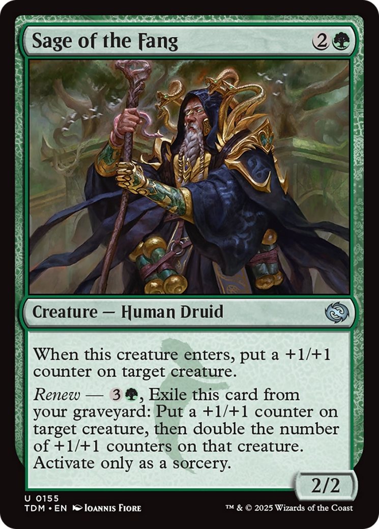 Sage of the Fang [Tarkir: Dragonstorm] | Exor Games Bridgewater
