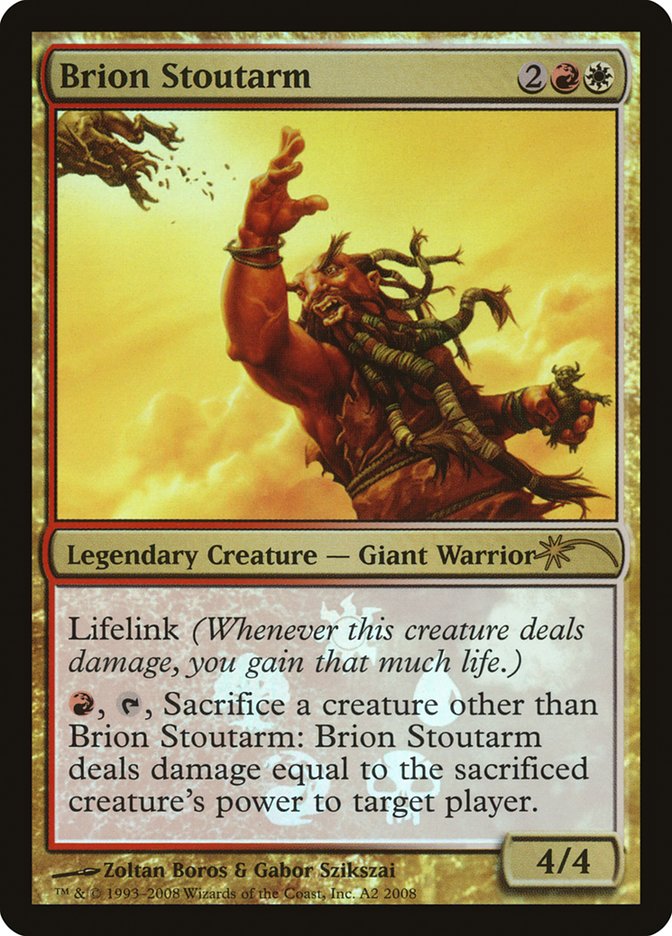 Brion Stoutarm [Resale Promos] | Exor Games Bridgewater