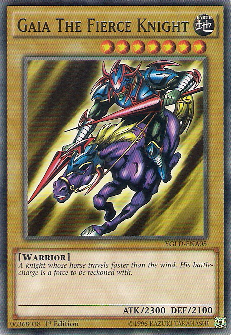 Gaia The Fierce Knight [YGLD-ENA05] Common | Exor Games Bridgewater