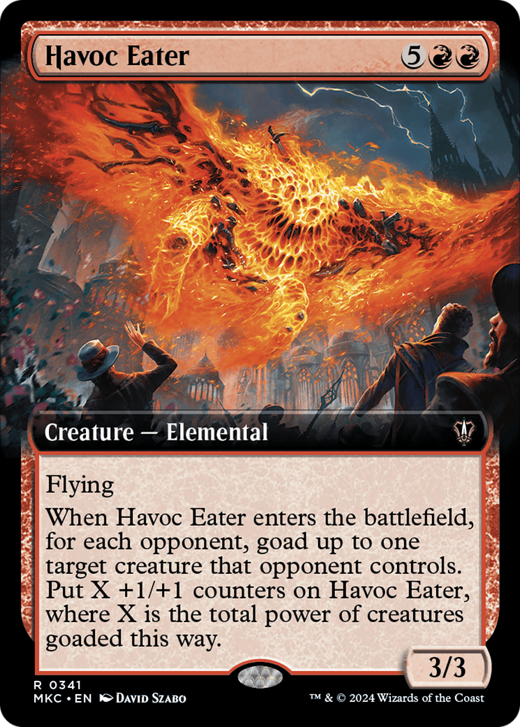 Havoc Eater (Extended Art) [Murders at Karlov Manor Commander] | Exor Games Bridgewater