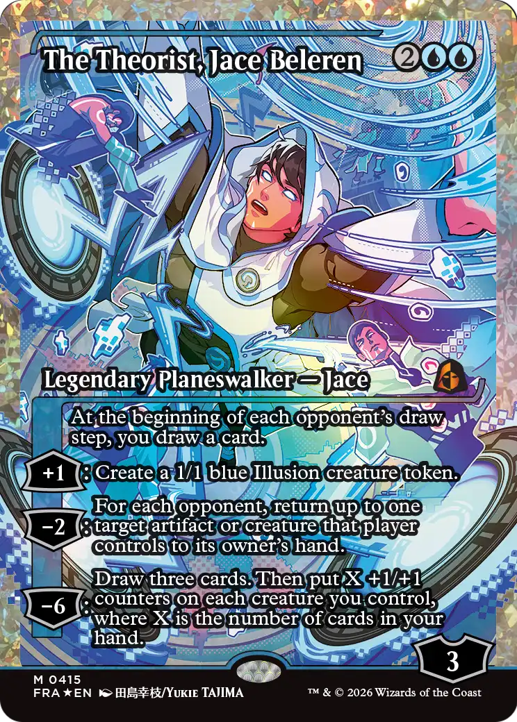 The Theorist, Jace Beleren (Showcase) (Fracture Foil) [Reality Fracture] | Exor Games Bridgewater