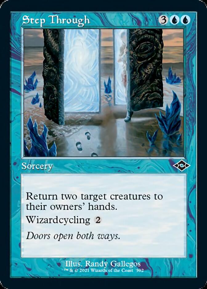 Step Through (Retro Foil Etched) [Modern Horizons 2] | Exor Games Bridgewater