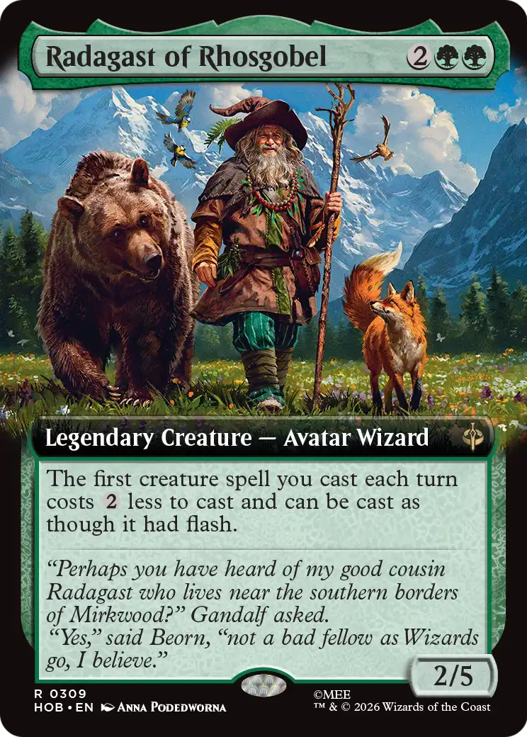 Radagast of Rhosgobel (Extended Art) [The Hobbit] | Exor Games Bridgewater