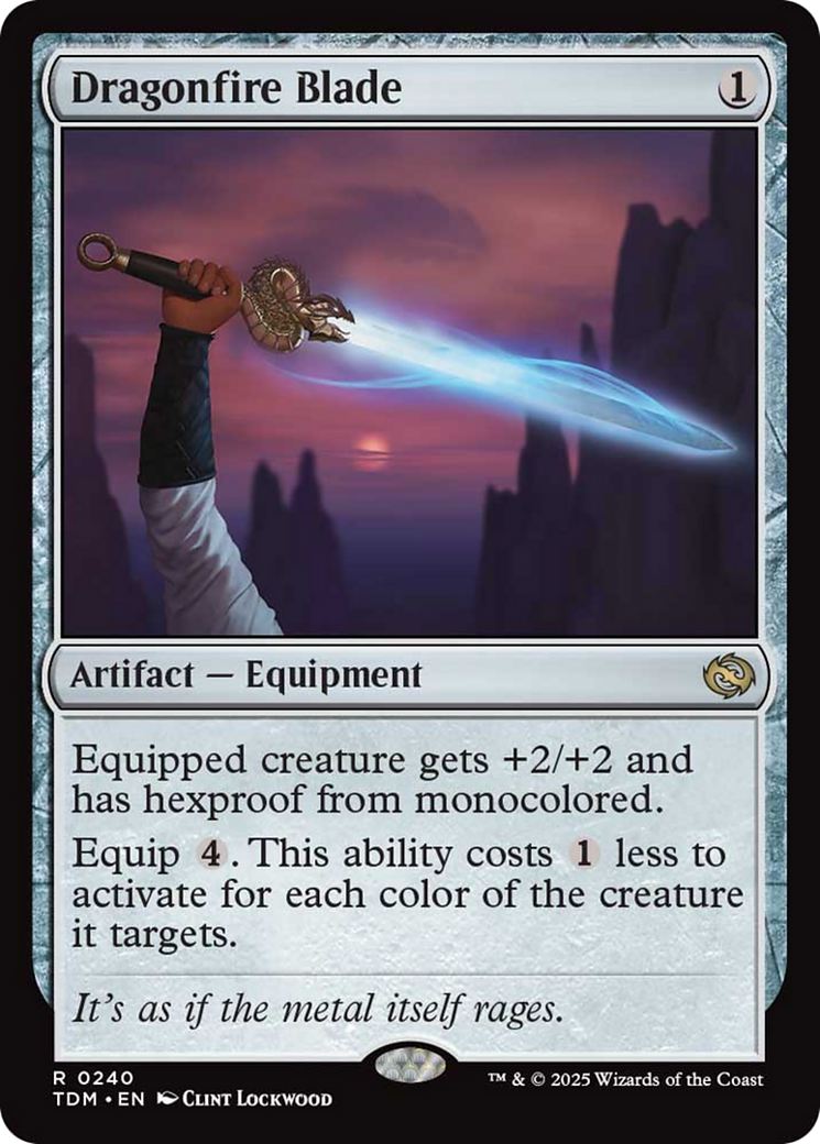 Dragonfire Blade [Tarkir: Dragonstorm] | Exor Games Bridgewater