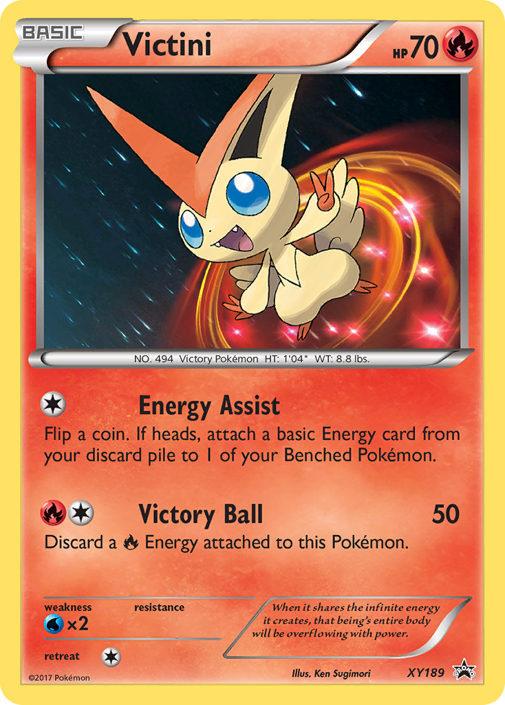 Victini (XY189) [XY: Black Star Promos] | Exor Games Bridgewater