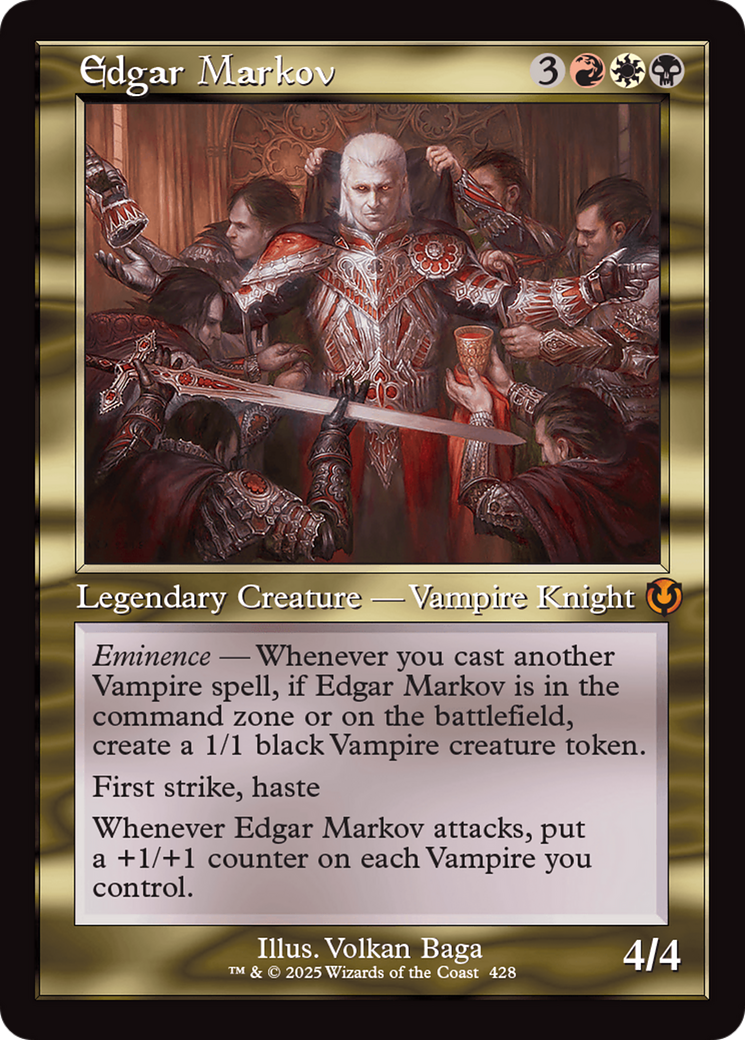 Edgar Markov (Retro Frame) [Innistrad Remastered] | Exor Games Bridgewater