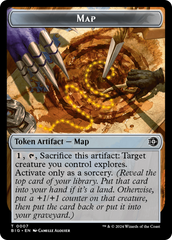 Map // Plot Double-Sided Token [Outlaws of Thunder Junction: The Big Score Tokens] | Exor Games Bridgewater