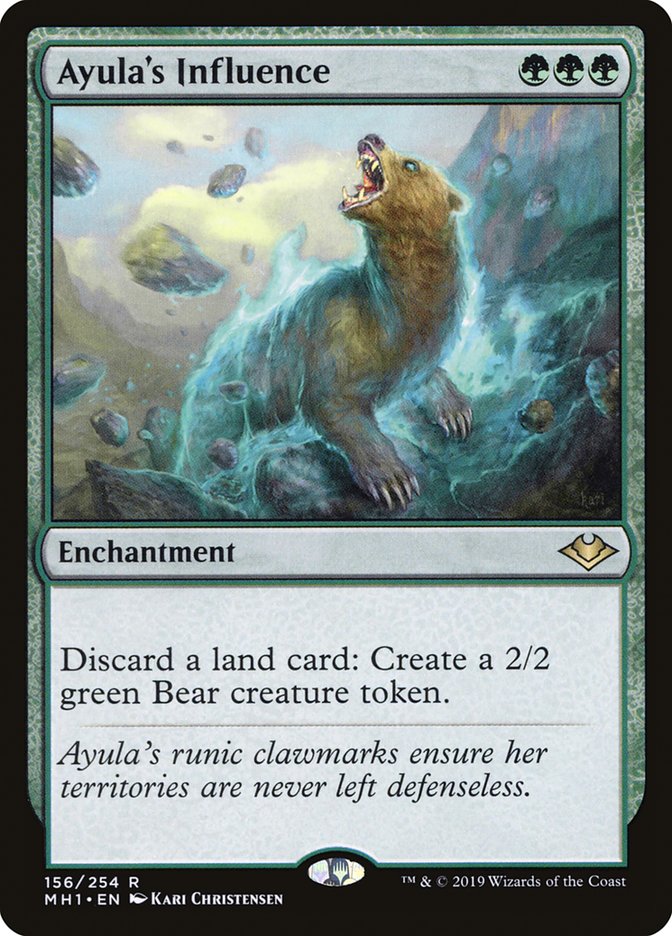 Ayula's Influence [Modern Horizons] | Exor Games Bridgewater