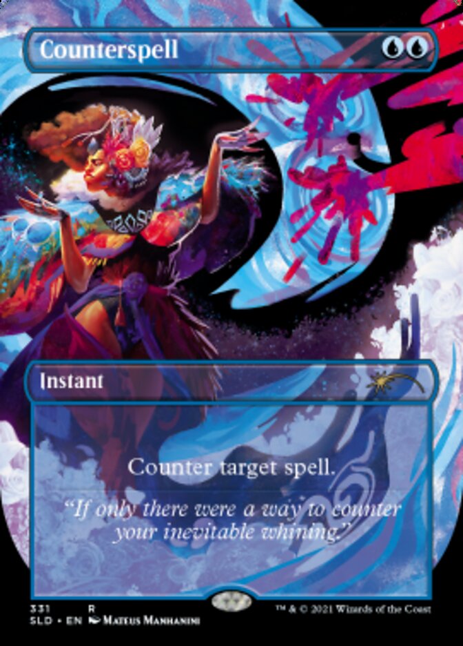 Counterspell (Borderless) [Secret Lair Drop Series] | Exor Games Bridgewater