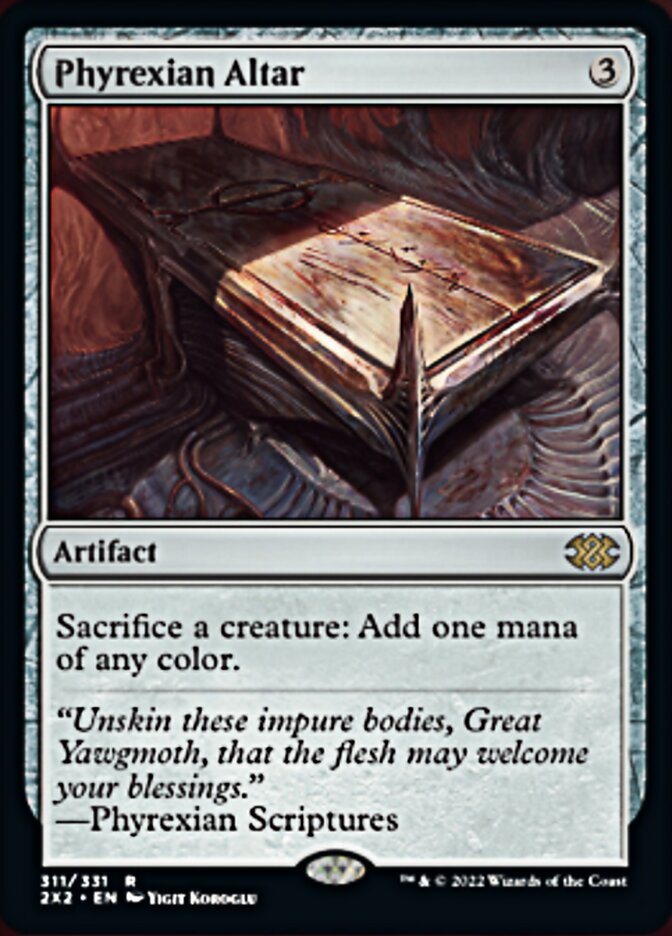 Phyrexian Altar [Double Masters 2022] | Exor Games Bridgewater