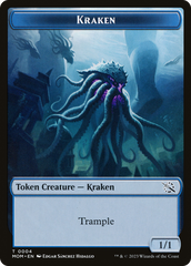 Soldier // Kraken Double-Sided Token [March of the Machine Tokens] | Exor Games Bridgewater